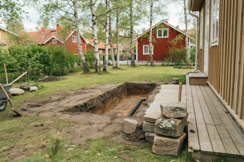 juni p tomten s f rbereder du marken f r pool spabad eller utek k innan semestern